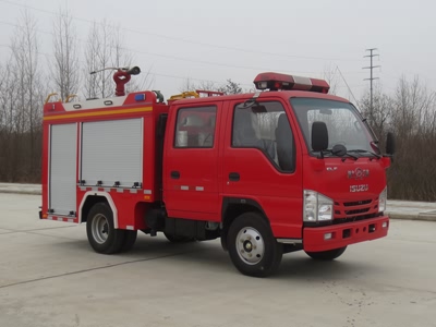 國六慶鈴1噸小型水罐消防車